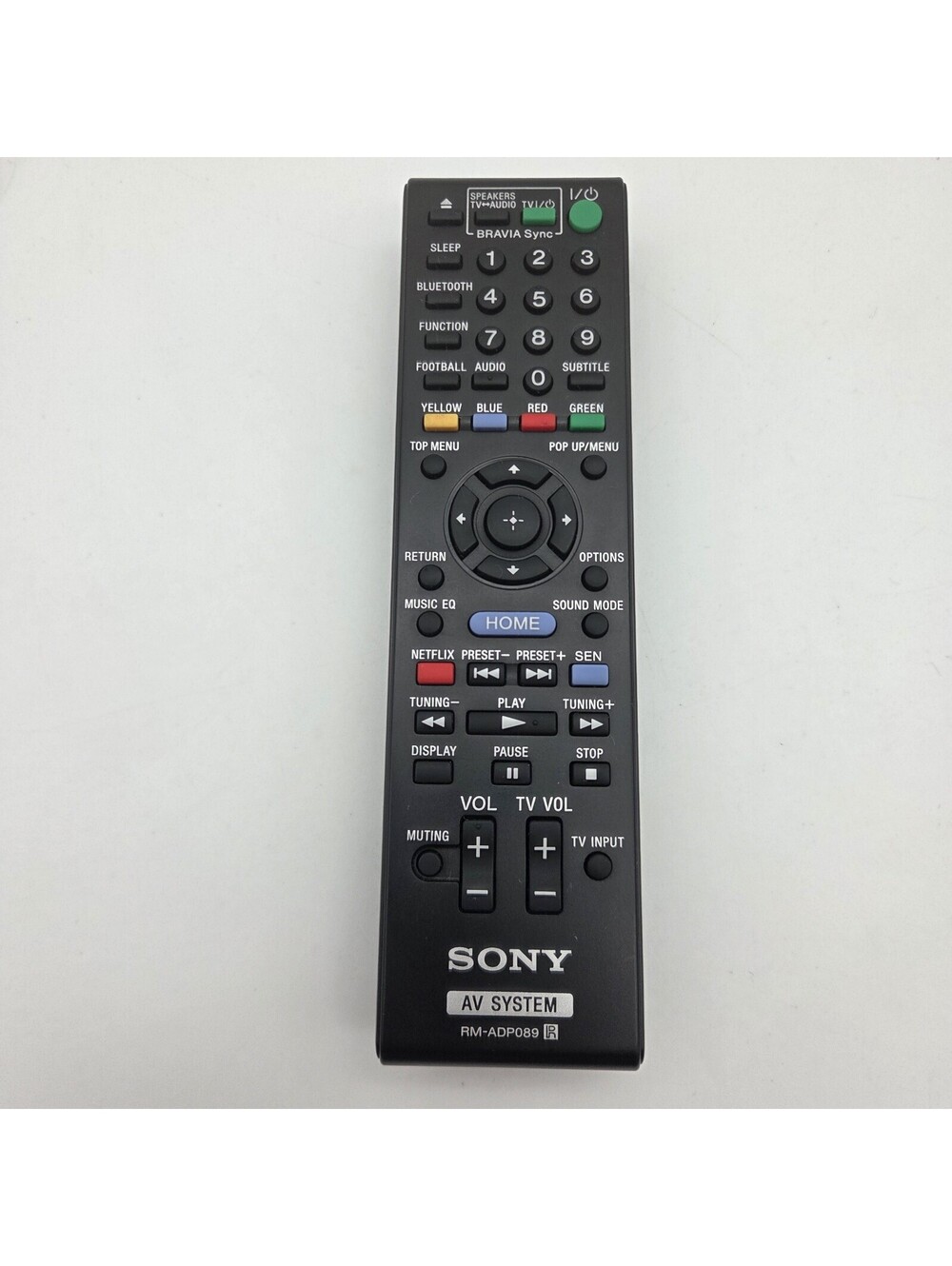 Genuine Sony RM-ADP089 Remote Control For BDV-E2100 BDV-E4100 BDV-E6100 - Tested